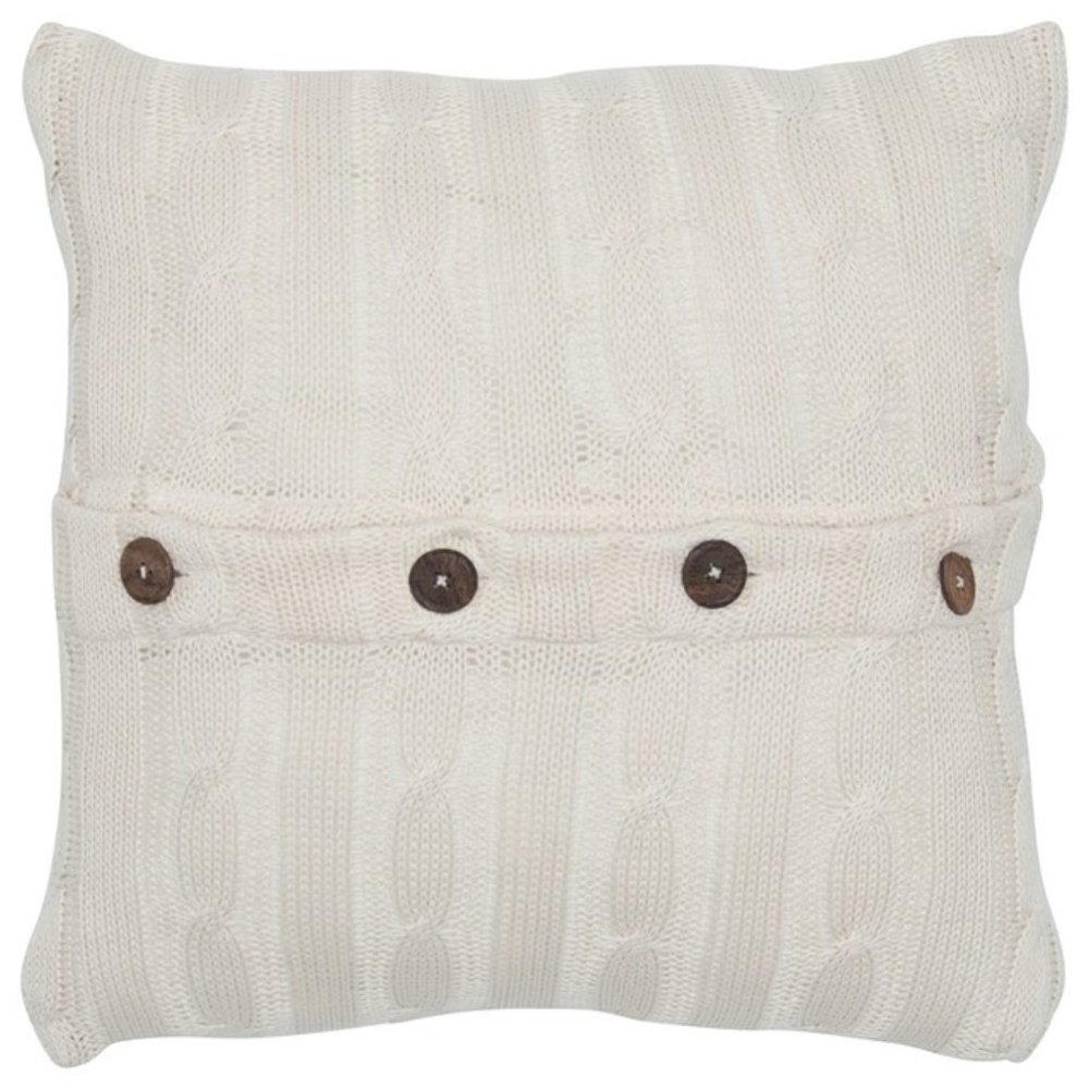 New Rizzy Home Cable Knit Pillow